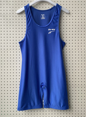 多威Do-win男款举重服一体式连体健身无袖力量专业训练衣86801-2A