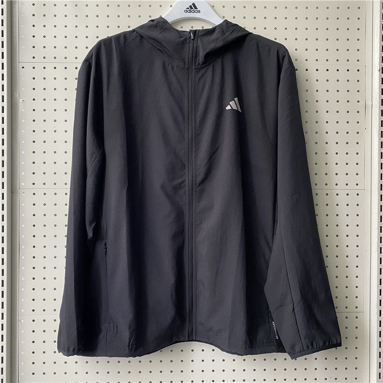 Adidas/阿迪达斯男士拉链反光运动跑步连帽外套IL7230,运动服/休闲服装,运动茄克/外套,淘宝优惠券,粉丝福利购,淘宝优惠卷