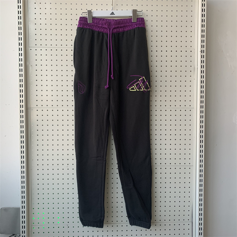 阿迪达斯男篮球运动训练裤休闲针织透气收口束脚跑步长裤HD5207