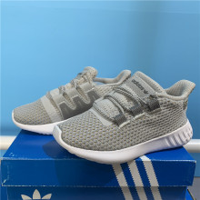 Adidas/阿迪达斯 TUBULAR三叶草小椰子青少年儿童运动鞋B42060
