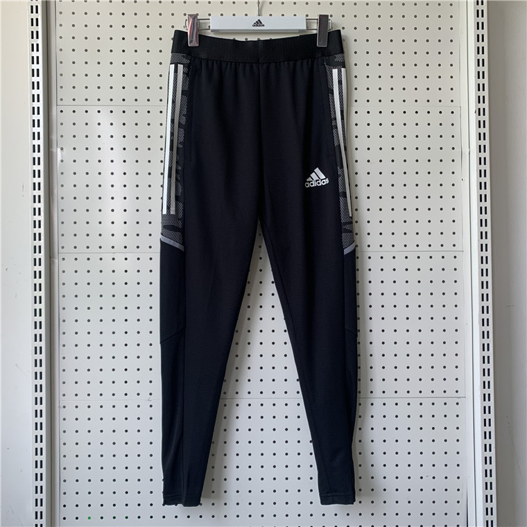 Adidas阿迪达斯舒适透气速干运动休闲束脚长裤GE5423