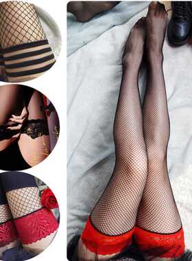 加长蕾丝高筒袜丝袜女高个子渔网过膝性感薄款到大腿根防滑长筒袜