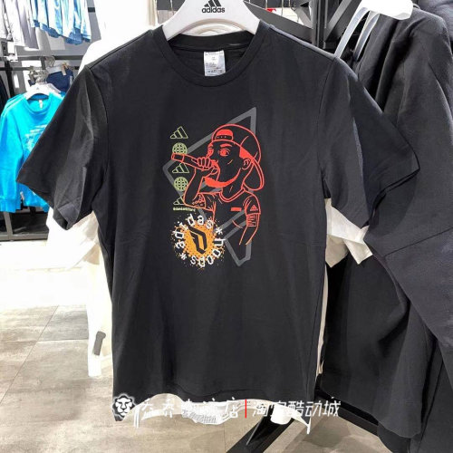 adidas阿迪达斯男短袖