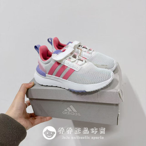 Adidas/阿迪达斯正品Neo RACER TR21 C儿童运动跑步鞋GX3494