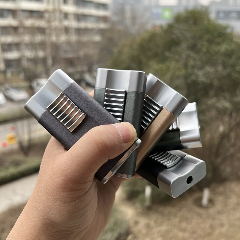 格瓦拉金属外壳单喷雪茄打火机