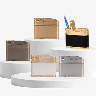 美国VERTIGO VINTAGE系列雪茄打火机复古造型大容量气仓带钻孔器