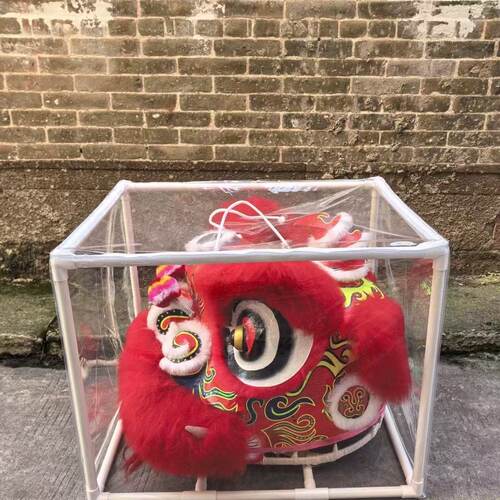 舞狮醒狮收纳袋防尘袋透明加厚