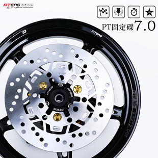 PTENG固定碟刹盘适用小牛FX风速九号M5极核AE4/AE5刹车碟片220MM