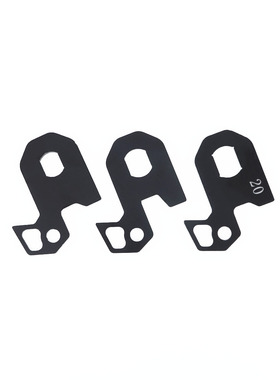 PTENG通用7075款平叉防转片20轴/18轴/16轴/加厚不锈钢止转片一对