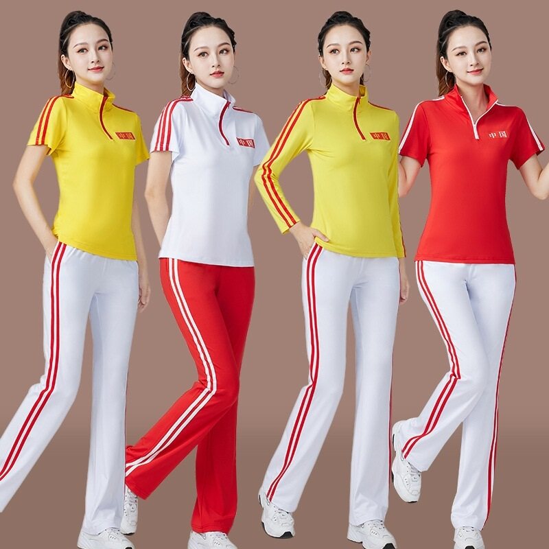 运动服时尚套装新款中国风
