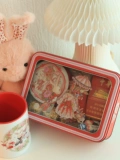 Банни Lulu прямоугольный фильм люк на крыше 口 盒 B B B B B Bired Box Gift Box коробка печенья красная