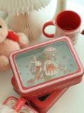 Банни Lulu прямоугольный фильм люк на крыше 口 盒 B B B B B Bired Box Gift Box коробка печенья красная