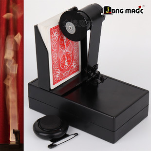 飞钞票钱纸币 喷射扑克牌瀑布 舞台魔术道具 飞牌机 遥控喷牌器