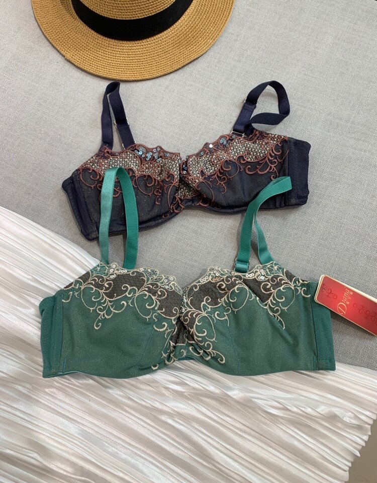 超好质量~纯棉100%大胸显小 性感调整型内衣