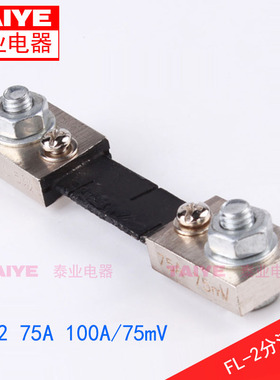 FL-2分流器75mv外附直流电流表75A 100A 200A 300A 400A 500A600A