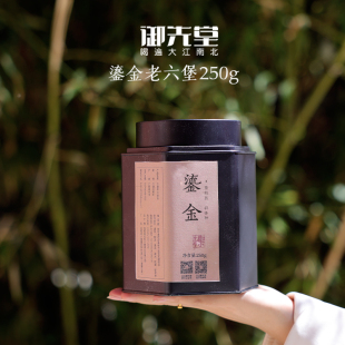 御先堂【2009年鎏金六堡茶】广西苍梧县群体种黑茶