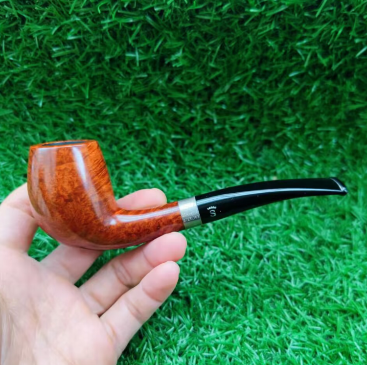丹麦进口STANWELL老厂史丹威石楠木139号银圈烟斗3MM烟道礼盒装