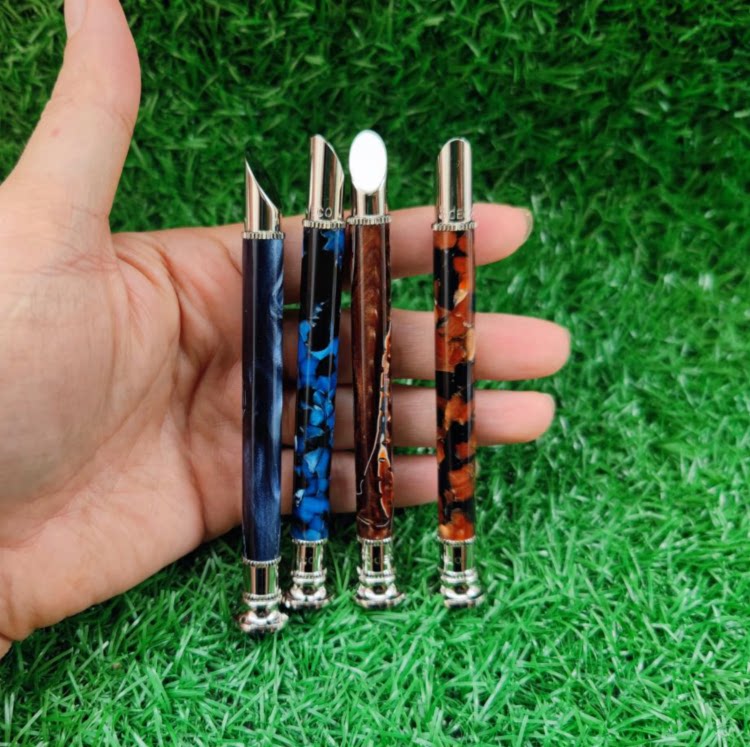 8deco新款金雨都烟斗用工具压棒带通针钻孔压烟丝防熄火镂空碾磨