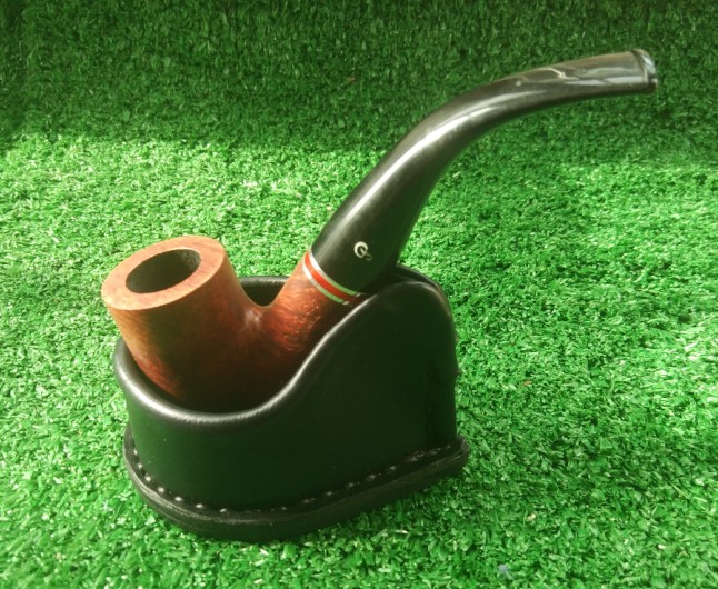 8deco牛皮烟斗架沙发座单斗架