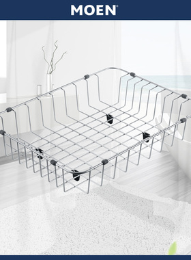 摩恩不锈钢碗碟沥水篮厨房置物架54567/54573 盆中盆27153SL