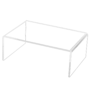 亚克力置物架桌面展示架橱柜透明化妆柜子增高架冰箱分层隔板定制