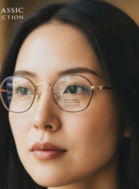 日本BJ CLASSIC眼镜框20周年限量男女款超轻纯钛眼镜架SH-PM140S