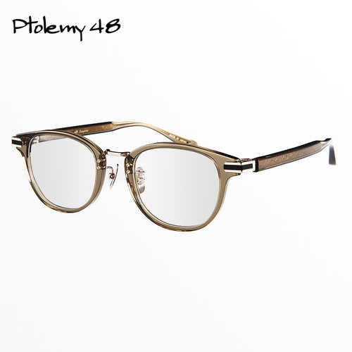 日本Ptolemy48男板材全框眼镜框