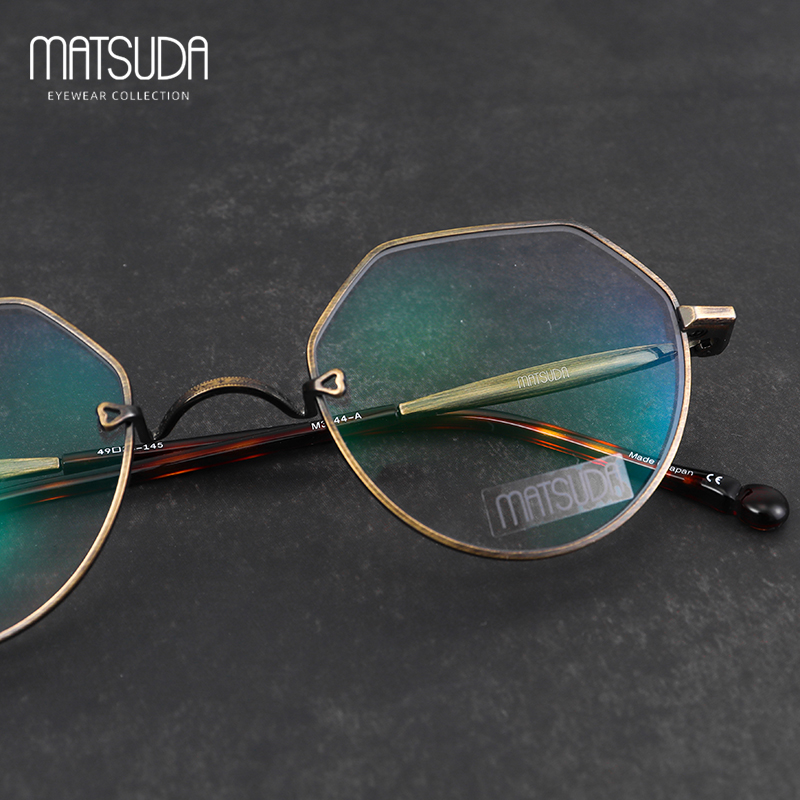 日本MATSUDA一山鼻托纯钛眼镜框