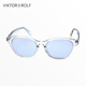 法国VIKTOR ROLF维克多与罗夫墨镜防紫外线透明浅色太阳镜71 0144