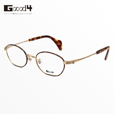 日本GOOOD复古圆框高度近视眼镜