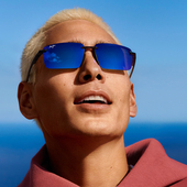 MAUI JIM茂宜睛墨镜米卡同款 偏光超轻无框LAULIMA男太阳镜MJ0626S