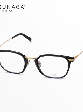 日本Mausunaga增永眼镜框男女纯钛超轻商务小脸近视眼镜架GMS817