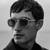 日本MATSUDA松田墨镜男女纯钛超轻防紫外线上掀式 近视太阳镜M3148