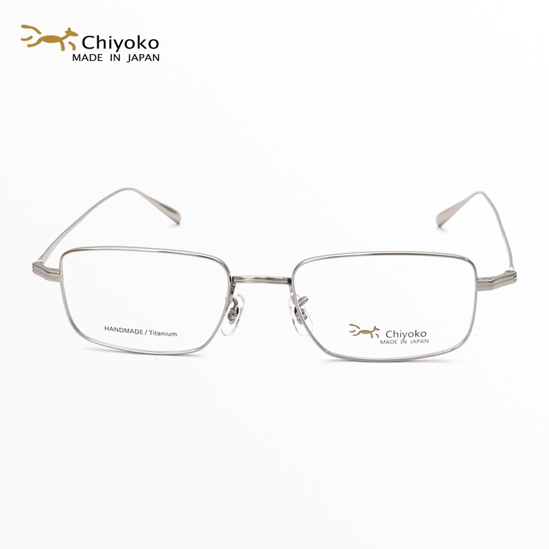 日本Chiyoko超轻商务纯钛眼镜框