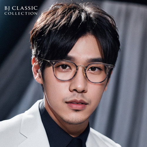 日本BJCLASSIC纯钛赛璐珞眼镜框