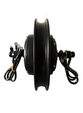 HM华梦12寸电动自行车DIY专用开档100-115mm前轮驱动大功率电机、