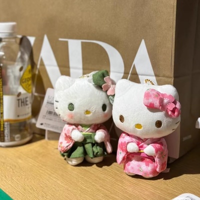 山吉少女心京都限定和服包包挂件