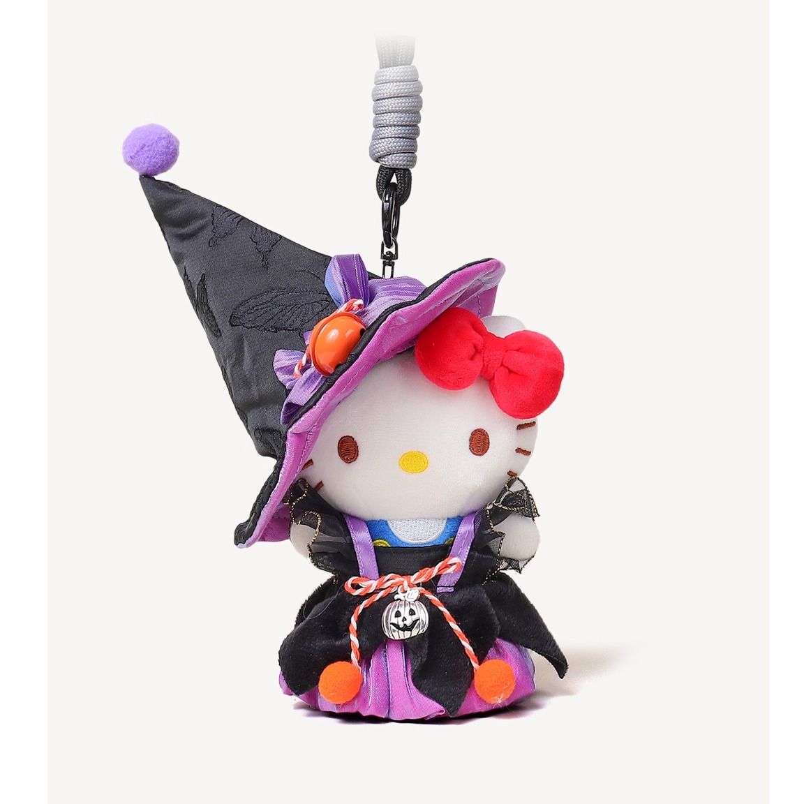 山吉万圣节女巫师哈喽kitty挂件
