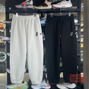 舒适百搭反伍篮球系列针织收口裤 新款 AKLW017 男子26春季 李宁卫裤