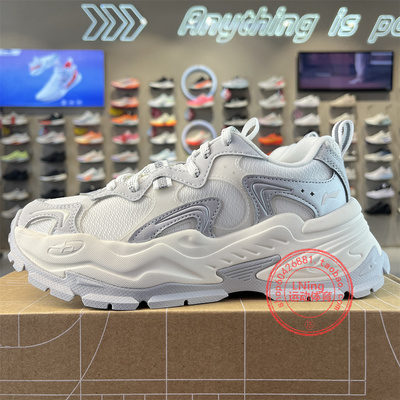 李宁2025秋季新款女子运动休闲鞋