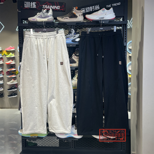 李宁男子运动裤2026春季新款反伍BADFIVE直筒趋势裤卫裤AKLW189
