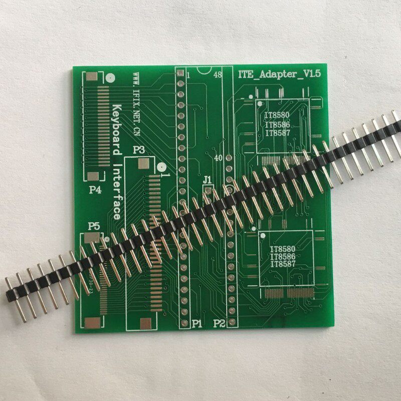 IT8587/IT8586E/IT8580E转接板笔记本EC芯片读写板RT809H可选配件 - 实物图