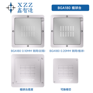 显存颗粒植球台DDR5/DDR6/DDR6X/DDR7 植株台植球台摇球台钢网
