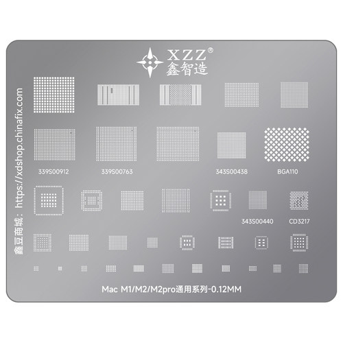 鑫智造Mac M1/M2/M2pro通用系列339S00912/BGA110/343S00440