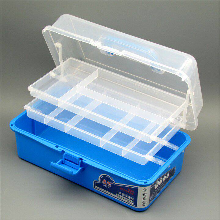 大号工具箱 高达模型工具箱辅料油漆上色工具箱手办零件收纳箱