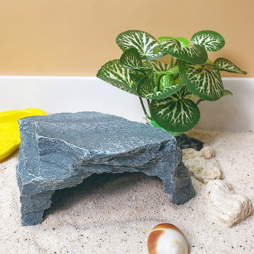 寄居蟹躲避攀爬晒台造景装饰摆件树脂爬梯小型 新款鱼缸水族沉底