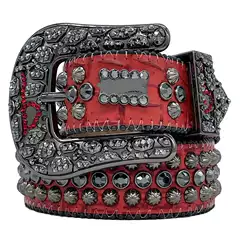 New Xihaha, Punk Style, Rhinestone Belt.