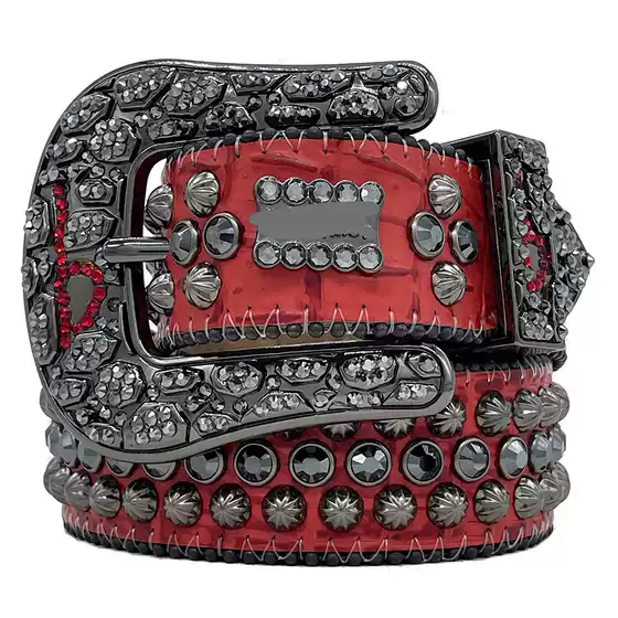 New Xihaha, Punk Style, Rhinestone Belt.