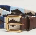 Coffee, Deep Blue, White, and Light Blue