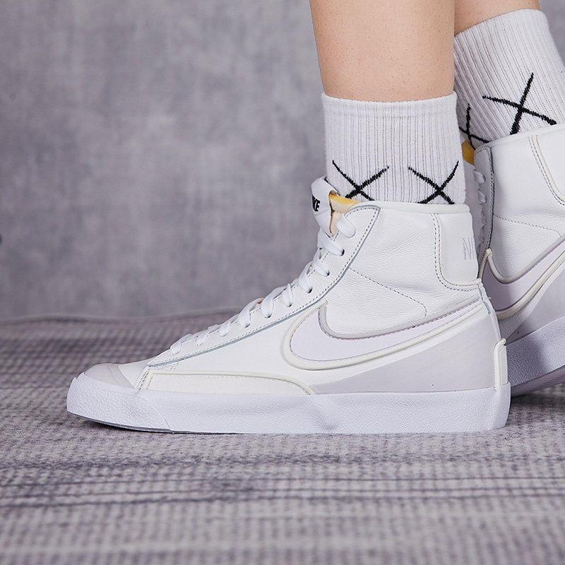 nike耐克女鞋2020官网正品blazer开拓者运动鞋高帮板鞋dc1746-101